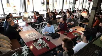 Başkan Sürekli, üniversitelilere konuk oldu