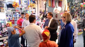 Canpolat esnaf odaları ve çarşı esnafıyla bir araya geldi