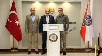 Son Dakika | Daire Başkanı Mercan, Emniyet Müdürü Kurt ile bir araya geldi