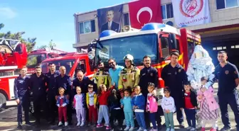 Son dakika haber: İlkokul öğrencilerine 'gönüllü itfaiyecilik' eğitimi