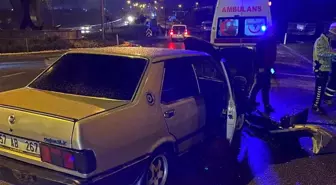 Pelitözü kavşağında yaşanan trafik kazasında 3 kişi yaralandı