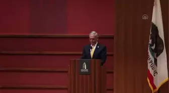 ABD'nin eski ve yeni dışişleri bakanları, Stanford Üniversitesi'nde bir araya geldi