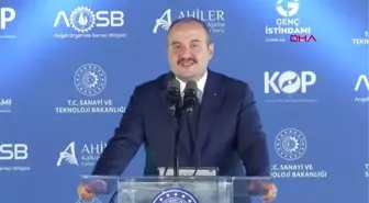 BAKAN VARANK, NEVŞEHİR ACIGÖL TEKSTİLKENT TEMEL ATMA TÖRENİNE KATILDI - 1