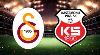 Galatasaray Kastamonuspor maç sonucu! Galatasaray maçı kaç kaç? Galatasaray Kastamonuspor bitti mi?
