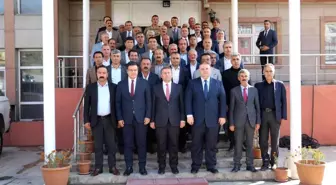 Kaymakam Çimşit, muhtarlarla bir araya geldi