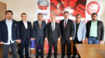 Sivas spor haberi: Sivas Valisi Yılmaz Şimşek TSYD Sivas Şubesi'ni ziyaret etti