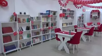 Van haberi: Van'da 16 yaşındaki şehit Osman Akbaş için kütüphane oluşturuldu
