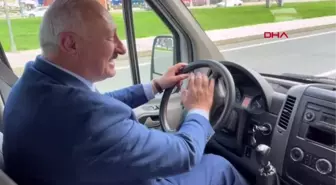 BAŞKAN MİNİBÜS DİREKSİYONUNA GEÇTİ YOLCU TAŞIDI