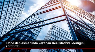 Elche deplasmanında kazanan Real Madrid liderliğini sürdürdü