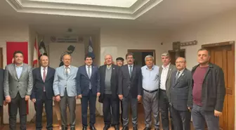 Kırşehir haberleri! Kırşehir Belediye Başkanı Ekicioğlu, Kırşehir Emekli Astsubaylar Derneği'ni Ziyaret Etti