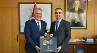 Kırklareli haberleri... Lüleburgaz Belediyesi DSİ 11. Bölge Müdürü Yücegök ile Görüştü