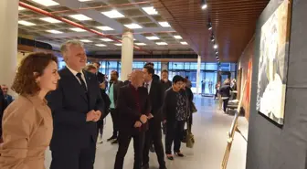 Kırklareli haberi... Lüleburgaz Yıldızları Sanat Akademisi'nde İlk Resim Sergisi
