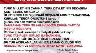 Tabipler Odası'ndan, TTB Başkanı Fincancı'ya istifa daveti