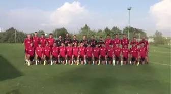 Antalya haberleri... 19 Yaş Altı Milli Futbol Takımı, Antalya'da kampa girdi