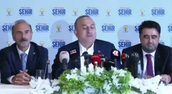 Mersin gündem haberi: Dışişleri Bakanı Çavuşoğlu, Mersin'de 'Şehir Buluşmaları' programında konuştu: (1)