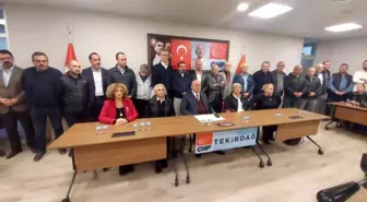 Tekirdağ haberleri! Tekirdağ'da, CHP'de 19 istifa sonrası il yönetimi düştü