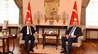 Milli Güvenlik Kurulu Genel Sekreteri Seyfullah Hacımüftüoğlu Vali Karadeniz'i ziyaret etti
