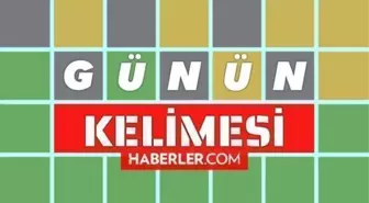 Wordle günün kelimesi nedir? 21 Ekim Wordle Türkçe - İngilizce bugünkü kelime ne? Wordle İngilizce günün kelimesi ne?