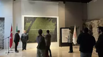 İtalyan çağdaş sanatçı Mirabella'nın 'Güneşi Keşfediyorduk' eseri TİEM'de sergileniyor