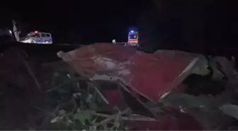 ANKARA'DA TIR İLE OTOMOBİL ÇARPIŞTI: 1 ÖLÜ, 1 AĞIR YARALI
