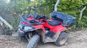 Arazı aracından düşüp yaralandı