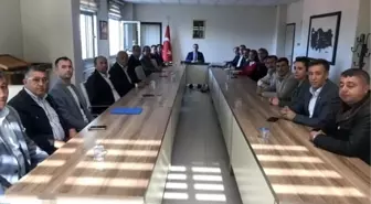 Balıkesir yerel haberleri | Burhaniye'de Mahalle Muhtarları toplantısı yapıldı
