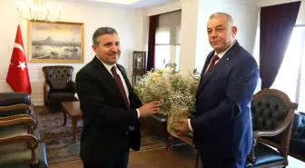 Düzce haberi: Düzce TSO heyetinden Vali Atay'a ziyaret