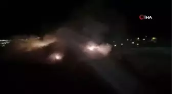 Bütün emekleri kül oldu: Hayvanları için biriktirdiği yonca balyaları yandı