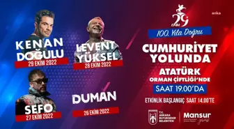 Ankara haberleri: Ankara Büyükşehir Belediyesi, 29 Ekim Cumhuriyet Bayramı'nı 4 gün boyunca kutlayacak
