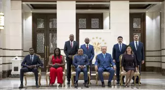 Ankara haberi... Kongo Cumhuriyeti'nin Ankara Büyükelçisi Ondele, Cumhurbaşkanı Erdoğan'a güven mektubu sundu