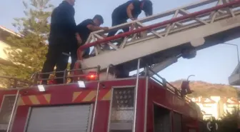 Son dakika haberleri... Apart otelde çıkan yangın hasara neden oldu