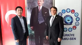 Nam Sangyoun: 'Türkiye Kamu-Sen bağımsız ve tarafsız bir sendika'