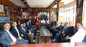 Sendikadan GMİS'e taziye ziyareti
