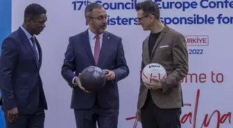 Antalya haberi! Avrupa Konseyi 17. Spordan Sorumlu Bakanlar Konferansı Antalya'da sürüyor