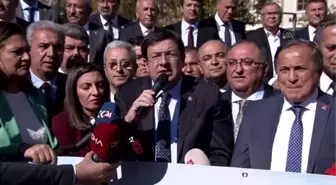 CHP'li Erkek ve Torun, İçişleri Bakanlığı önünde basın açıklaması yaptı