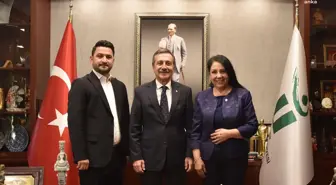 İyi Parti İl Başkanı Edizgil'den Tepebaşı Belediye Başkanı Ataç'a Ziyaret