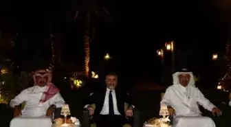 Bakan Nebati ve Türk heyeti onuruna Suudi Arabistan'da verilen resepsiyona büyük ilgi