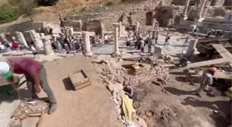 Efes Antik Kenti'nde son keşif Bizans Dönemi'ne ait 1400 yıllık mahalle oldu