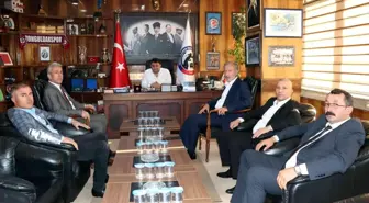 Sendikalardan GMİS'e taziye ziyareti