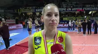 SPOR Gizem Örge: Her kupayı evimize götürmek istiyoruz