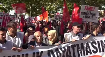 Ankara'da İstanbul Sözleşmesi ve Lgbti Karşıtı 'Ailen Saldırı Altında Yürüyüşü' Yapıldı: 'Cinsiyetsiz Toplum Projesine 'Dur' De'
