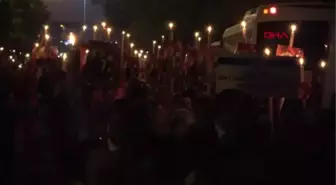 ÇANAKKALE'DE BİNLERCE VATANDAŞ FENER ALAYINDA BULUŞTU