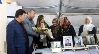 Almanya'da hizmet veren Türk teşkilatı heyeti 'Diyarbakır anneleriyle' bir araya geldi