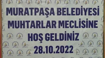 Muratpaşa Belediye Başkanı Uysal, Muhtarlar Meclisi'nde İlçenin 8 Yılını Değerlendirdi