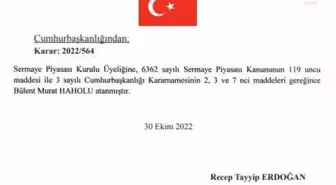 Ttk, SPK ve Botaş Yöneticileri Görevden Alındı