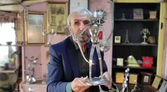81 yaşında yaptığı sanatla hayran bırakıyor