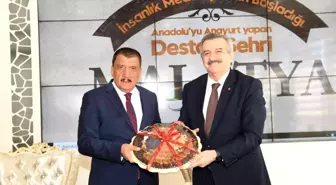 Bakan Yardımcısı Büyükdede, Başkan Gürkan ile bir araya geldi