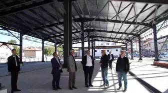 Bünyan'da mini terminal ve kapalı pazar yerinde inceleme