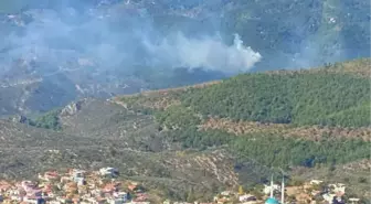 Kazdağları'nda orman yangını (1)