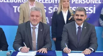 Lüleburgaz Belediyesi'nde Toplu Sözleşme Sevinci